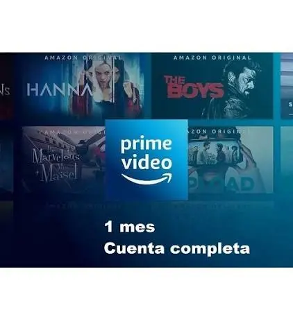 [0020] PRIME VIDEO CUENTA COMPLETA 30 DIAS INDIA